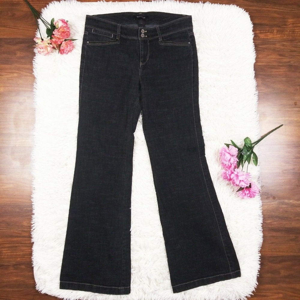 White House Black Market  Blanc 4S Trouser Leg EUC